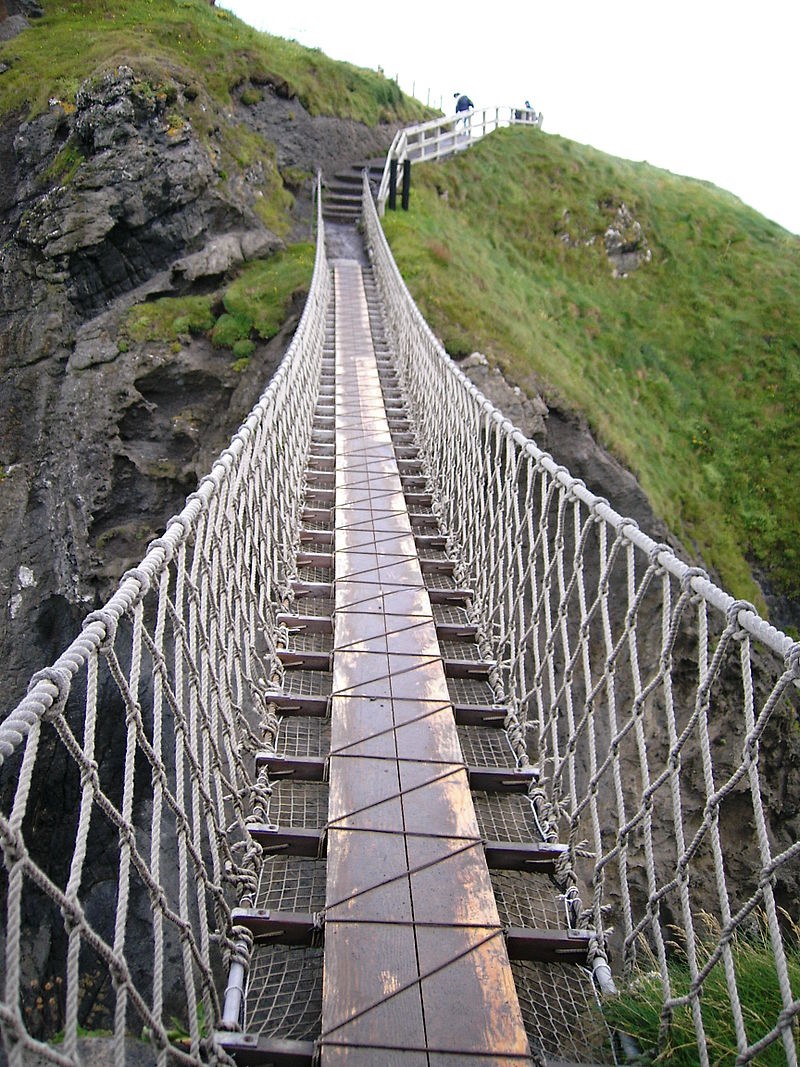 Touwbrug van Carrick-a-Rede