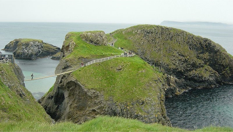 Touwbrug van Carrick-a-Rede2